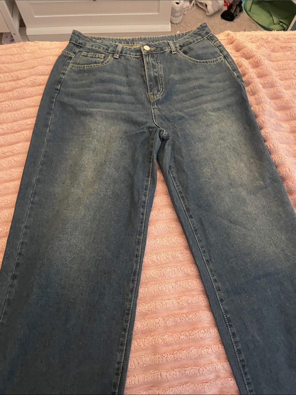 Classic High-Waist Blue Women's Jeans